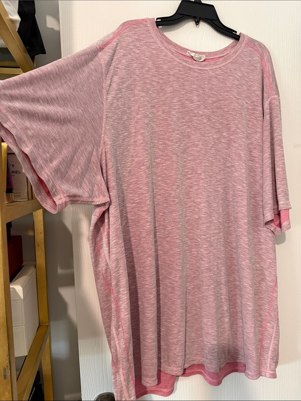 Tommy Bahama Heathered Pink Relaxed Tee